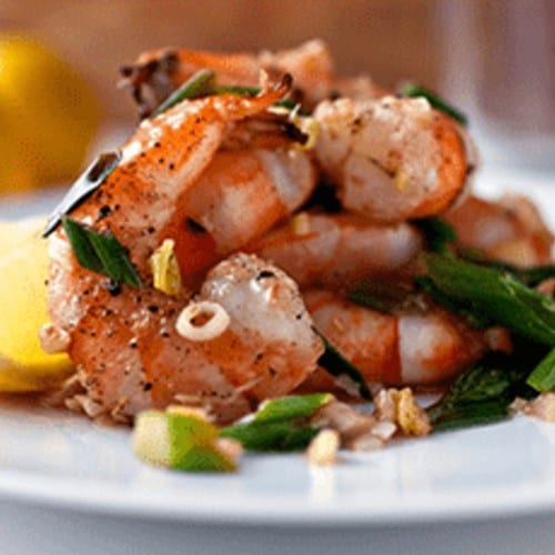 Sautéed Shrimp.