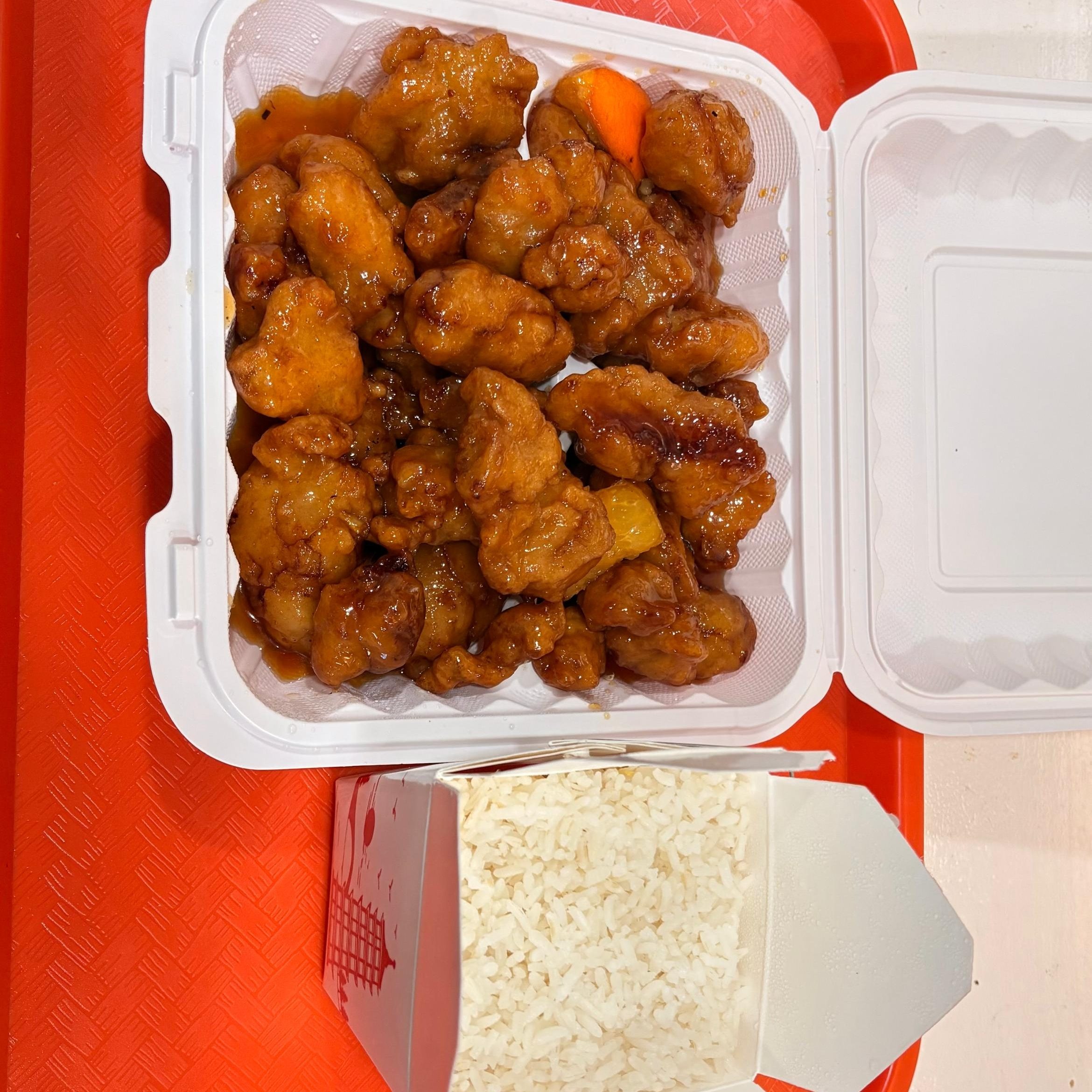 Mango Chicken Special.