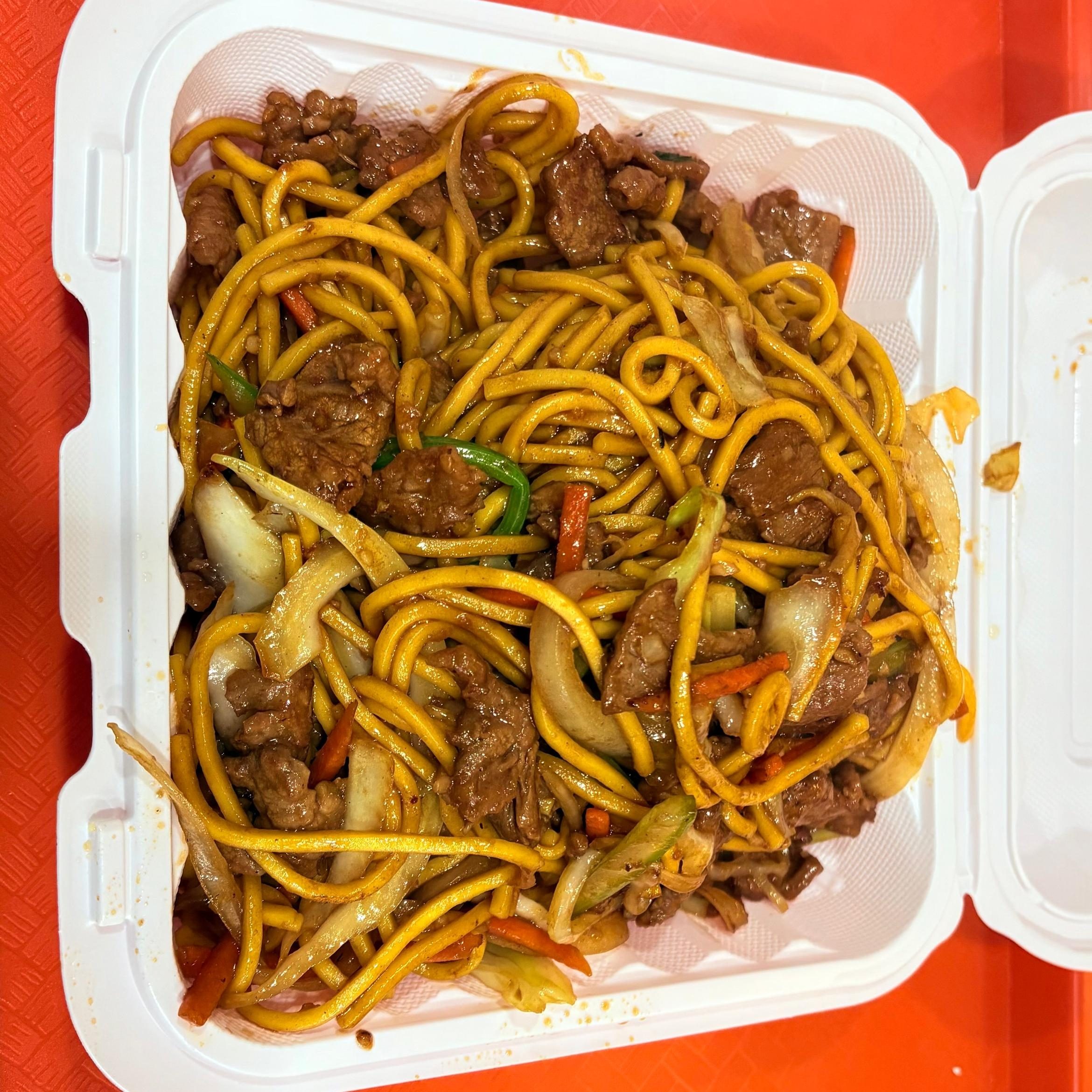 Steak Noodles.