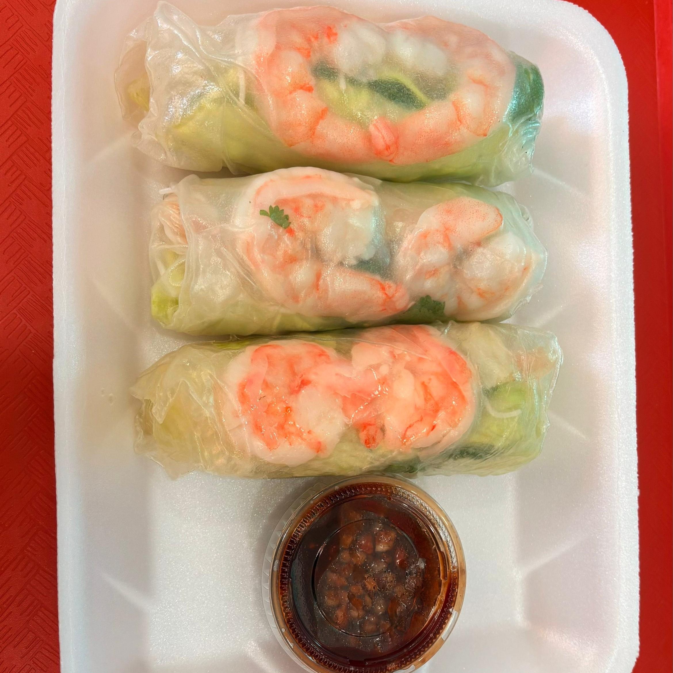 Vietnamese Summer Rolls (3pc).