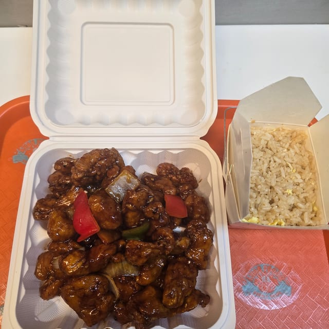 General Tso’s Chicken.